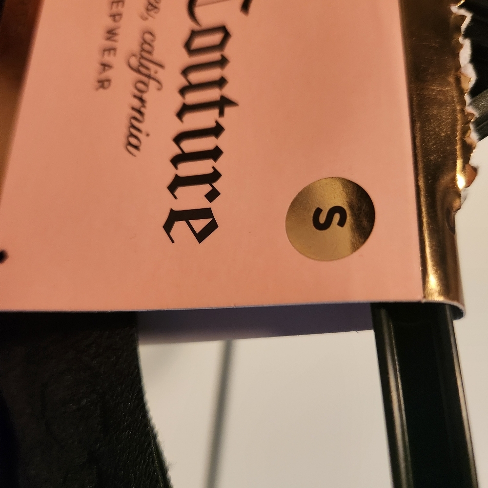 Juicy Couture Women's Velour Shorts - Pink, Black, and Peach - Picture 4 of 7
